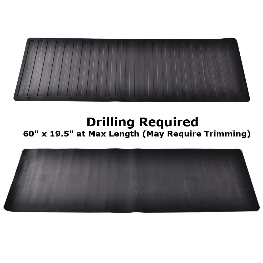G-PLUS Truck Bed Tailgate Mat Cargo Liner Tailgate Protector Pad Durable Heavy-Duty All-Weather Protection for Your Truck