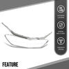 G-PLUS Front Grille Trim Compatible with Chevy Malibu 2019 2020 2021 2022 84473374, GMC1202106 Chrome