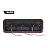 G-PLUS Rear Third Brake Light Led Tail Light Compatible With Ford F150 Explorer 2004 2005 2006 2007 2008 Red Lens Chrome Housing