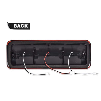G-PLUS Rear Third Brake Light Led Tail Light Compatible With Ford F150 Explorer 2004 2005 2006 2007 2008 Red Lens Chrome Housing