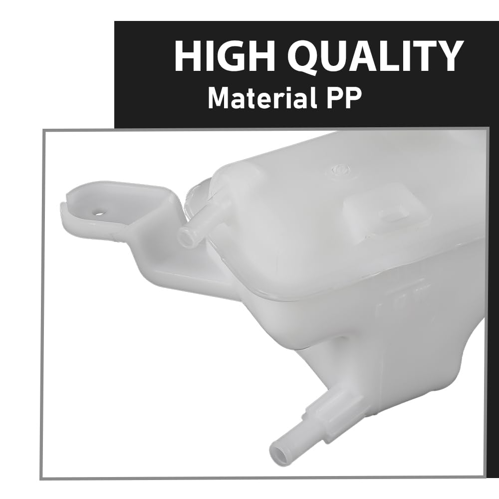 G-PLUS Coolant Reservoir Tank w/Cap Compatible with Toyota RAV4 2.5L, 2.5L Hybrid 2006-2018 Fit LX NX200t/NX300 2.0L Turbo 2015-2021 16470-28112, 16470-28113, 1647028113, 164700V010 White
