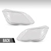 G-PLUS Headlight Lens Cover Compatible with Benz GLK X204 GLK250 GLK280 GLK300 GLK350 2013 2014 2015 Left & Right Front Headlamp Lens Cover Clear