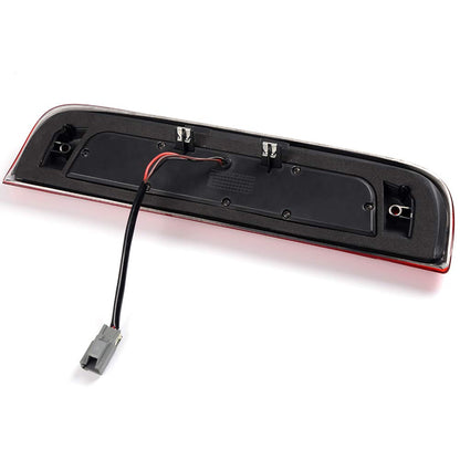 G-PLUS Rear LED Third Brake Light Compatible With 2014-2018 Chevy Silverado/GMC Sierra1500/2500HD/3500,3RD Cargo Led Tail Lamps Chrome Housing,Red lens