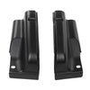 G-PLUS Outer Rocker Panels Compatible with Ford F150 2009-2014 4 Door Crew Cab Black