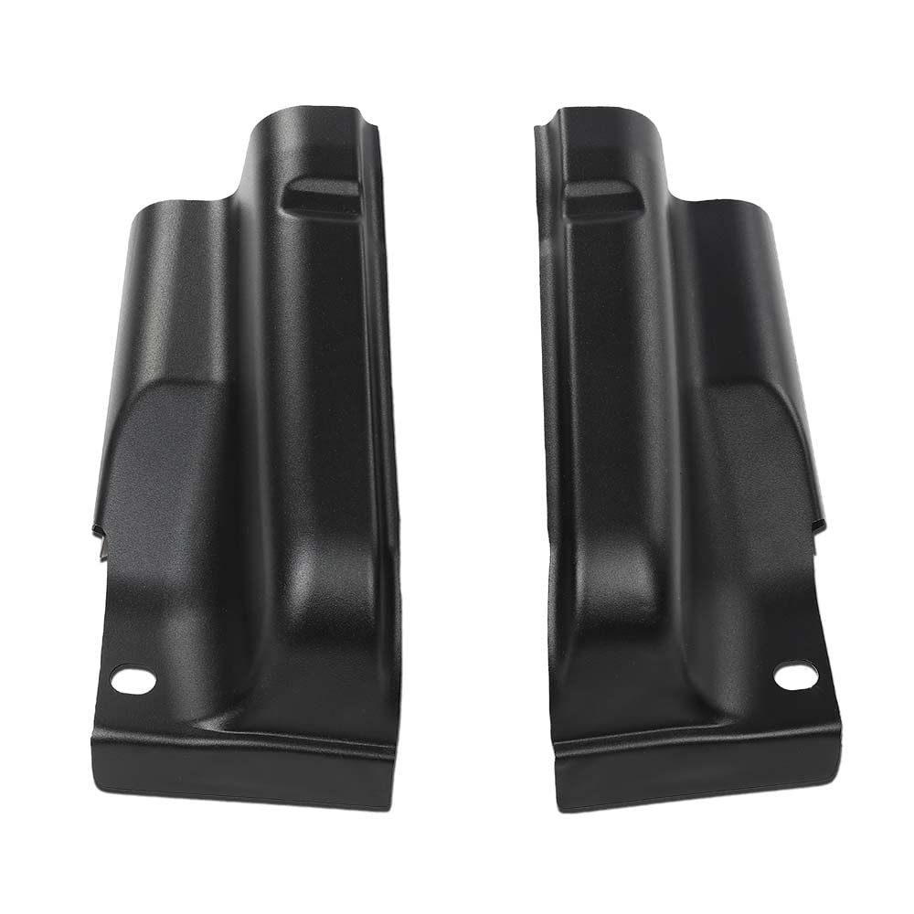 G-PLUS Outer Rocker Panels Compatible with Ford F150 2009-2014 4 Door Crew Cab Black