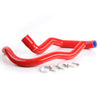 G-PLUS Silicone Radiator Coolant Hose Kit w/Clamps Compatible with Jeep Cherokee XJ 4.0 l6 1991-2001 Red 2 PCS