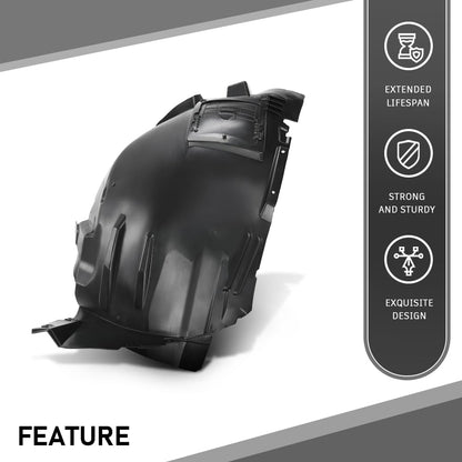 G-PLUS Front Left Fender Liner Inner Assembly, Compatible with Benz GLE350d GLE450 4Matic 2016/ GLE43 GLE63 2016-2019, Driver Side, 2926900030, MB1248194