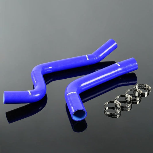 G-PLUS Coolant Silicone Radiator Hose Kit Compatible With Chevy Camaro/Firebird 1967-1969 68 Blue