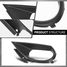 G-PLUS Fog Light Grille Cover for Audi Q7 2010-2015 Front Left Product Specifications