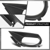 G-PLUS Front Left Fog Light Grill Cover, Compatible with Audi Q7 2010-2015, Driver Side, AU1038111, 4L0807489A