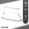 G-PLUS Upper & Lower Chrome Grille Molding Trim Compatible with LX RX350 RX450h 2016-2019/RX350L RX450hl 2018-2019 LX1210114, LX1202110, 531210E120, 531220E060 Silver