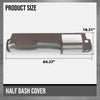 G-PLUS TPE Dash Cover Dashboard Panel Compatible with Chevy Silverado (LS, LT, or Work Truck ONLY) / GMC Sierra (SL, SLE, or Work Truck ONLY) 2007-2013, Fit Dual Glovebox Style Dashes Only Brown