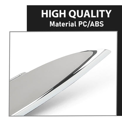 G-PLUS Front Right Bumper Lower Chrome Molding Compatible with Benz E350 4Matic / Base Coupe 2014 Fit Benz E550 Base 2014-2017 2078850874, MB1047131 Silver