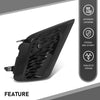 G-PLUS Front Bumper Grille Vent Insert Passenger Right Side Compatible with LX NX300 Base/F Sport/Luxury 2018-2021,Compatible with LX NX300h 2021 5314178030, LX1039135 Gloss Black