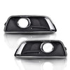 G-PLUS Front Bumper Fog Light Cover Driver and Passenger Side Compatible with Chevy Malibu Eco 2013-2014,Fit Chevy Malibu 2013-2015,Fit Chevy Malibu Limited 2016 Fog Lamp Cover GM1039136 GM1038136