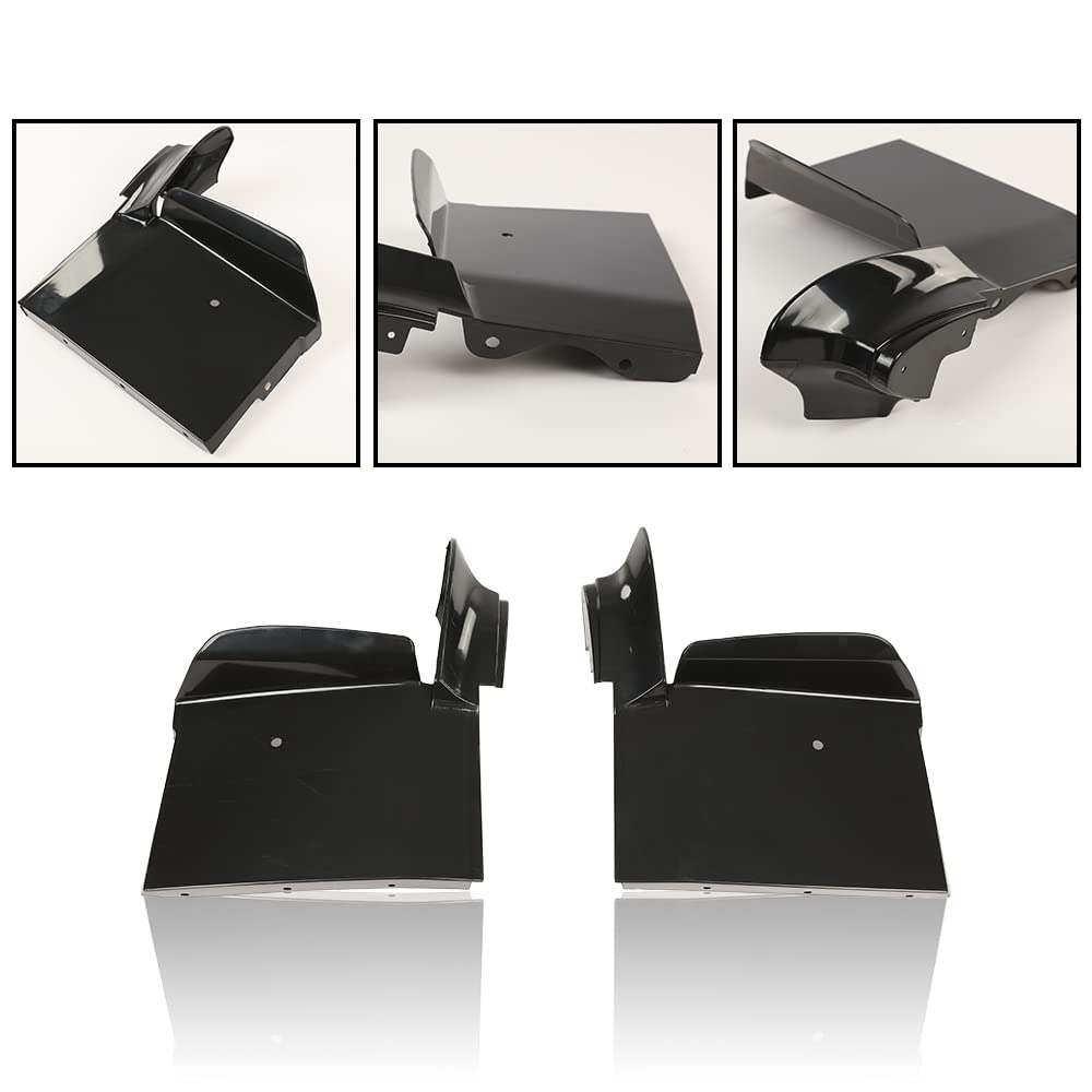 G-PLUS Front & Rear Painted Bumper Fillers 11Pcs, ABS Plastic Bumper Fillers Vehicle Set Compatible with Cadillac Eldorado 1979 1980 1981 1982 1983 1984 1985