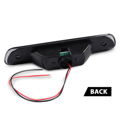 G-PLUS LED Third 3rd Brake Cargo Light Compatible With Jeep Grand Cherokee 1999-2004,Rear Roof Center High Mount Stop Tail Light Replacement Black Housing Smoky Lens