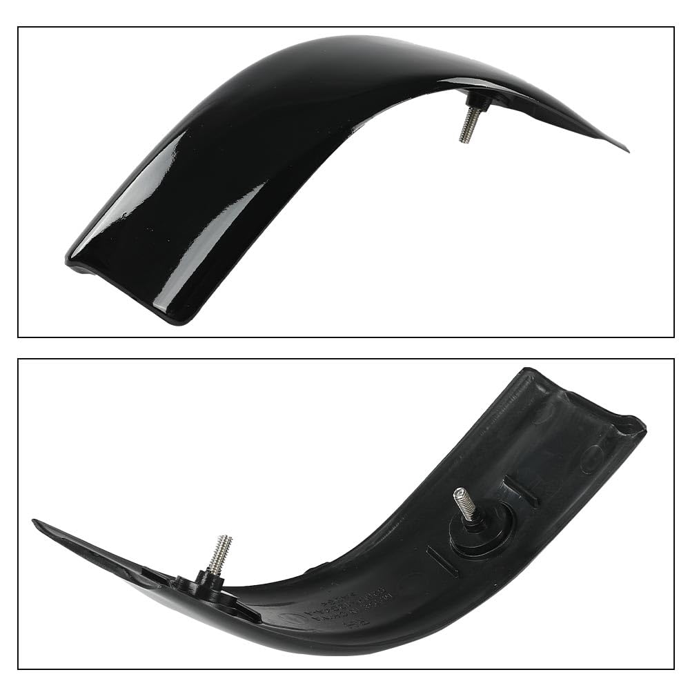 G-PLUS Corner Roof Moldings RH & LH Compatible with Ford F250 F350 F450 F550 Super Duty 1999-2007 Regular & Crew Cab Only (Not Fit Extended Cab) YC3Z-2551728-PTM YC3Z-2551729-PTM Painted Black