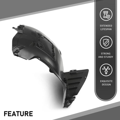 G-PLUS Fender Liner Set Front Left & Right Front 2Pc Compatible with BMW 323i 325i 328i 330Ci 335d 335i 2006-2012 51717059379-PFM, 51717059380-PFM
