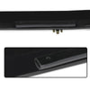 G-PLUS Window Felt Sweeps Weatherstrip Pair w/Rivets Belt Outer Compatible with Chevy Corvette C4 (Coupe and Convertible) 1984-1996