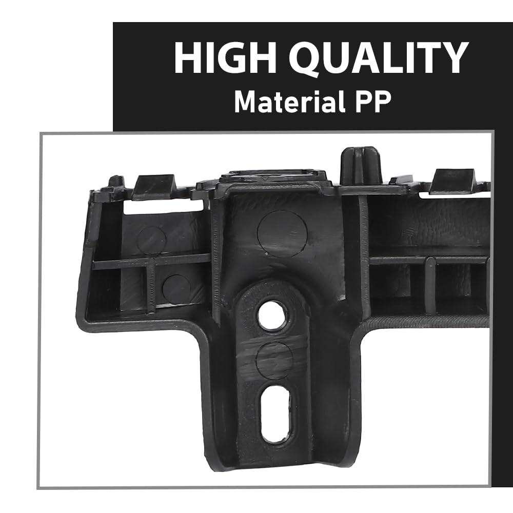 G-PLUS Front Driver Left Bumper Fascia Guide Compatible with Buick Envision 2016 2017 2018 2019 2020 22977507, GM1042186 Black
