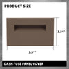 G-PLUS Dash Fuse Panel Cover Compatible with Chevy & GMC Truck 1988-1994/Fit Chevy Blazer GMC Yukon 1992-1994/Fit GMC Yukon Suburban 1992-1994 Beige