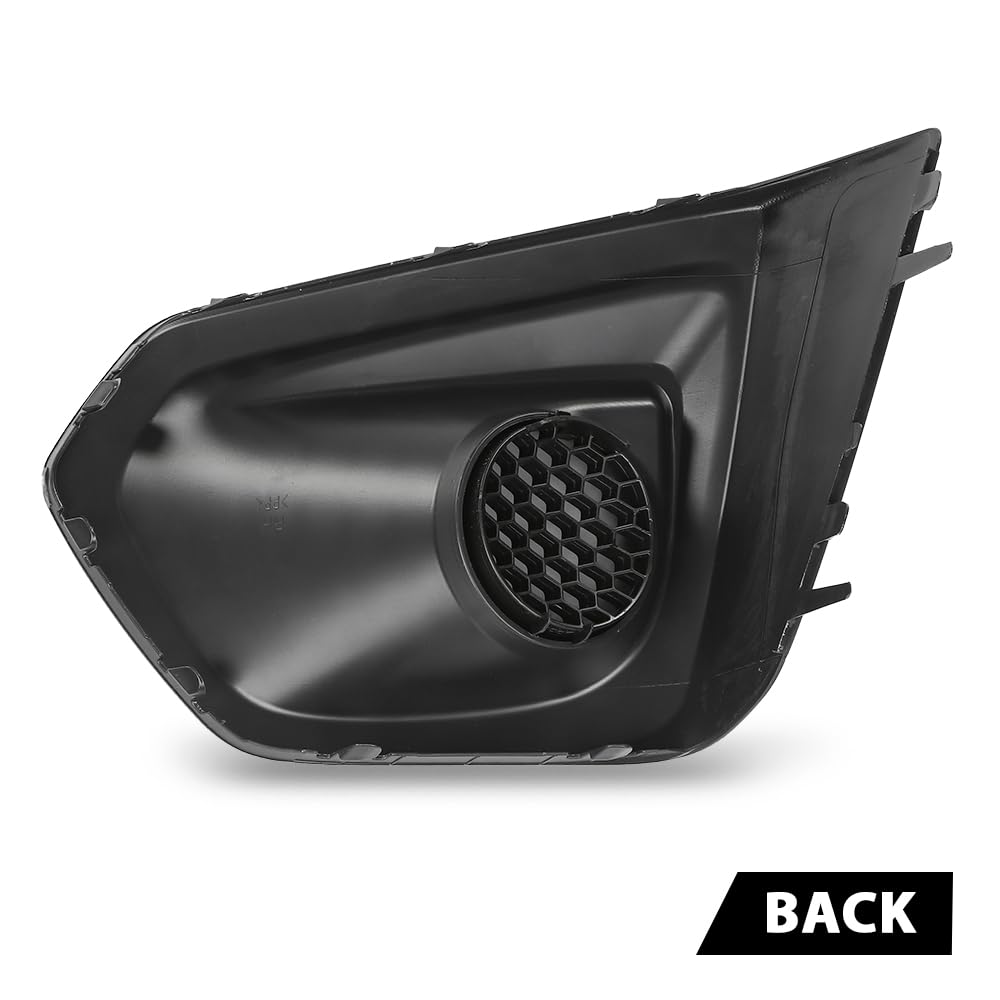 G-PLUS Front Bumper Fog Light Lamp Bezel Cover Replacement Compatible with Subaru Impreza 2012-2014 LH & RH 57731FJ000, 57731FJ010