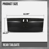 G-PLUS Rear Tailgate Fit Dodge Ram 1500 Pickup 2019-2024, Fit Use Without R-A-M Letters CH1900131, 68623973AA, 68278358AF, 68278358AE, 68278358AD, 68278358AC, 68278358AB, 170-10124 Painted Black
