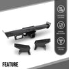 G-PLUS Rear Bumper Reinforcement Compatible with Ford F150 2009-2014 Fit Models with Towing and Base Payload Package 9L3Z17D826B, FO1106362 Black