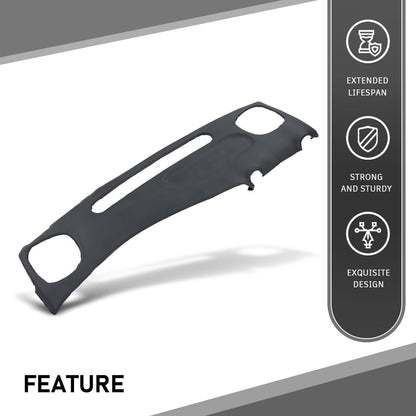 G-PLUS TPE Dash Board Cover Neutral 18-647-NTL Grey Compatible with 1999 2000 2001 2002 S-10 S-15 Pickup Blazer Jimmy
