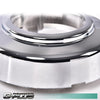 G-PLUS Front Wheel Center Cap Compatible with 94-08 4WD Van E150 E250 E350 F250 F350,Replacement Hub Cap Silver (2Pcs)