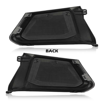 G-PLUS Driver & Passenger Side Fog Light Cover Set Compatible with 2019 2020 2021 NISSAN ALTIMA S SR NI1038163, NI1039163, NI1038163C, NI1039163C, NI1038163V, NI1039163V