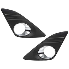 G-PLUS 2PCS Fog Light Covers for Toyota Camry 2012-2014 Front Bumper