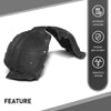 G-PLUS Front Left Fender Liner Inner, Compatible with Ford Escape SE Sport Hybrid 2020/ Ford Escape 2020-2021, Driver Side, LJ6Z16103F, FO1248205