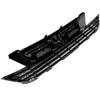 G-PLUS Front Upper Lower Bumper Grille Mesh Grill Cover Guard Compatible with Honda CRV 2007 2008 2009 Black/Chrome Trim