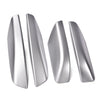 G-PLUS Roof Rack Bar Rail End Cover Shell Cap Compatible with 2003-2009 Toyota 4Runner,Roof Rail Rack 4Pcs (Silver)