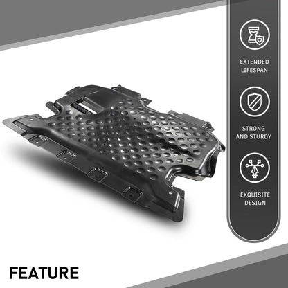 G-PLUS Engine Splash Shield Front or Rear Compatible with 2017-2021 Benz C300 4Matic Rear, Convertible/Coupe, All Wheel Drive 2055240200