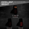 G-PLUS LED Rear Left Side Tail Light Assembly Rear Brake Lamp Taillight Compatible with LX GX460 2014-2023 8156160B11, LX2818116 Black