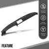G-PLUS TPE Dash Cover Compatible with Porsche 944 1983-1985 Fit Porsche 924 1977-1988 Black
