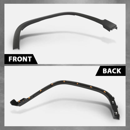 G-PLUS Fender Flares Front Driver Side Wheel Opening Molding Compatible with Jeep Cherokee 80th Anniversary 2021, Fit Jeep Cherokee Altitude 2019-2023, Fit Jeep Cherokee Latitude Lux 2021-2022