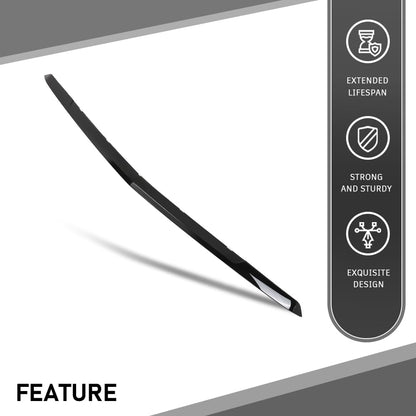 G-PLUS Hood Molding Trim Moulding Compatible with Cadillac Escalade ESV V/V/ESV 2021-2023 84731888, GM1235140 Gloss Black