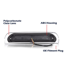 G-PLUS LED Third Brake Light Compatible with Dodge Ram 1500 2500 3500 2002-2009 Chrome Product Image