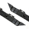 G-PLUS Bumper Bracket Front 2pcs Compatible with LX ES350 Base 2007-2012 Front Left Driver and Right Passenger Side Bumper Support Bracket Set 5214533050 LX1043107 5214633050 LX1042107 Black