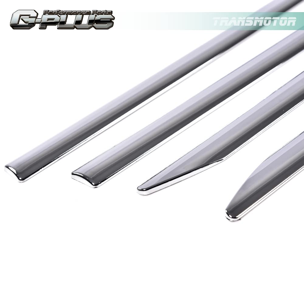 G-PLUS Body Side Moldings Trim Compatible with 2019-2021 Dodge RAM 1500 Crew Cab,Chrome Garnish,4pcs
