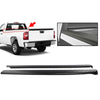 G-PLUS Bed Rail Caps Compatible with 2007-2013 Chevy Silverado 1500/2007-2014 Silverado 2500 HD 3500 HD (Only Fits 6'6" Bed) Black 2 PCS