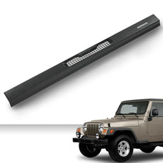 G-PLUS Upper Dash Defrost Vent Bezel Compatible with Jeep Wrangler TJ 1997-2006 55037036 Front View