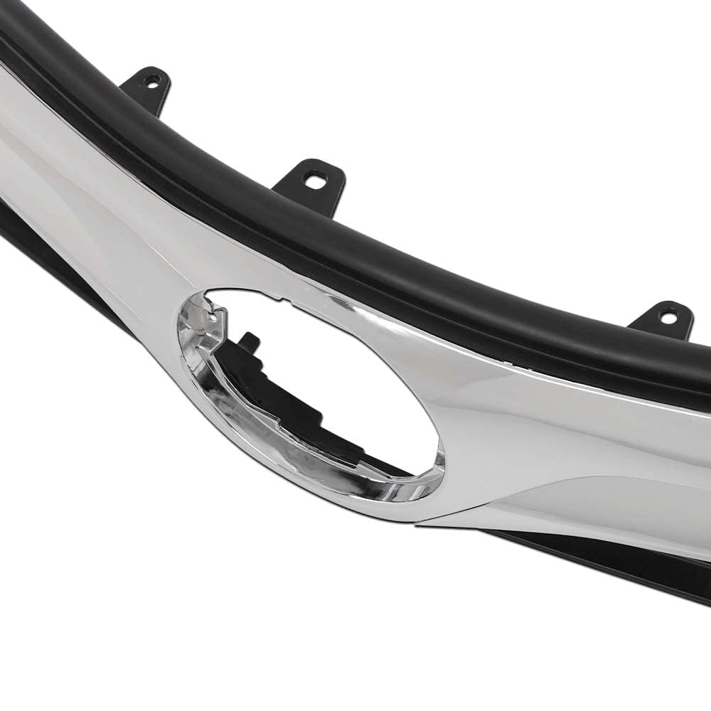 G-PLUS Front Upper Bumper Grille Compatible with Toyota Camry L LE XLE 2012-2014 53101-06560 104-51375 TO1200343