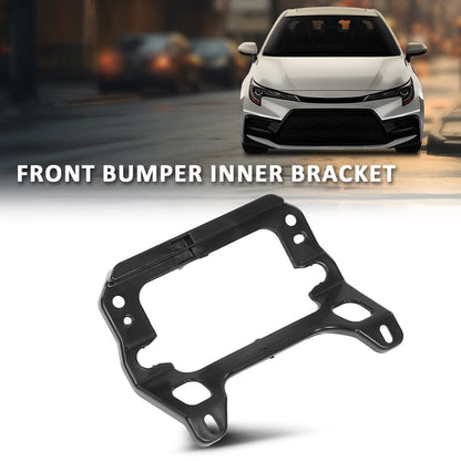 G-PLUS Bumper Inner Bracket Front Compatible with Toyota Corolla SE XSE 2020-2022 5214902010, TO1207119 Black
