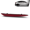G-PLUS Rear Bumper Reflector Lamp Right Side Compatible with Tesla Model 3 2017-2023 1077407-00-F, 107740700F Red