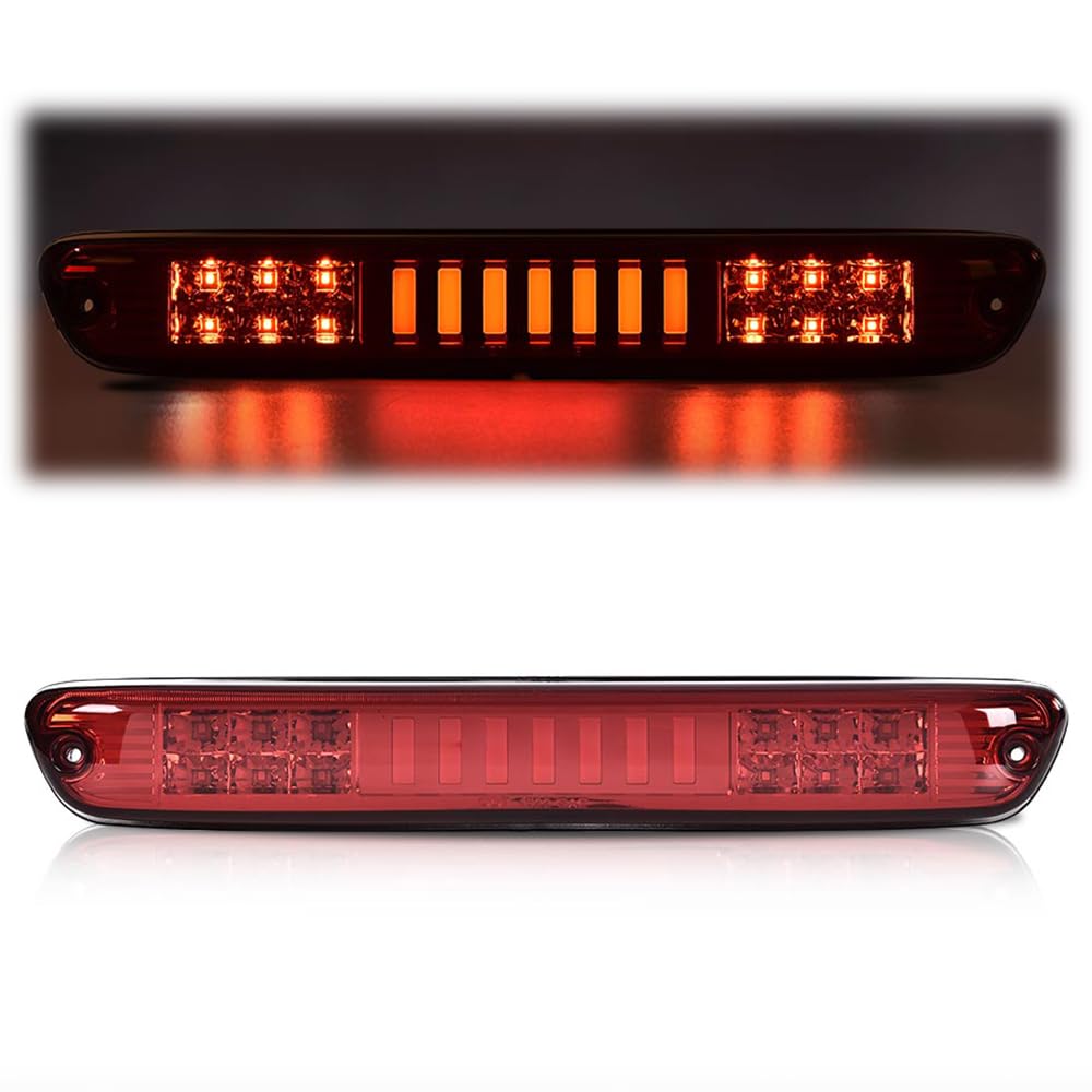 G-PLUS Car Tail Light Rear Third Stop I Brake Light Lamp Compatible with 2004-2012 Chevy Colorado/GMC Canyon 2006-2008 Isuzu I-Series 15286505 25971002 25821852